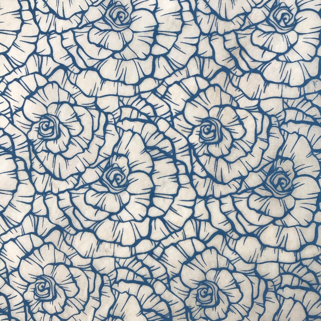 Roses - Underglaze Transfer Sheet - You choose color