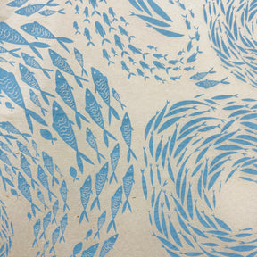 Fish School - Underglaze Transfer Sheet